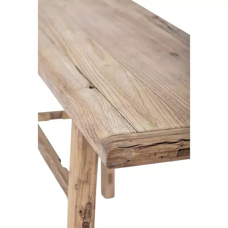 Tavolo Consolle Elm Wood Storied Home Naturale