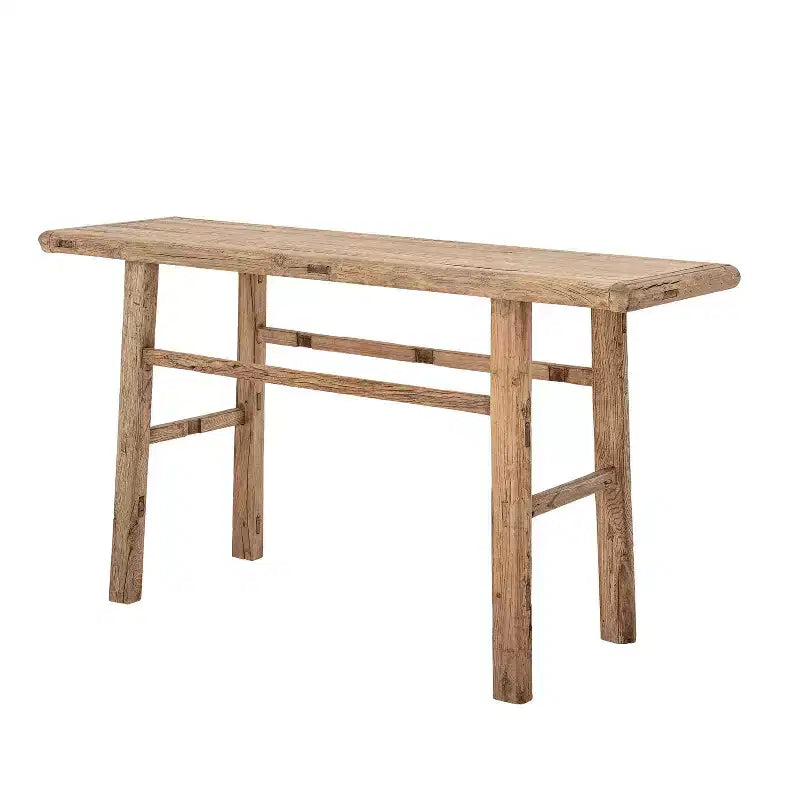 Tavolo Consolle Elm Wood Storied Home Naturale
