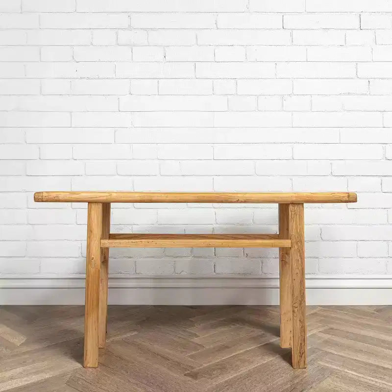 Tavolo Consolle Elm Wood Storied Home Naturale