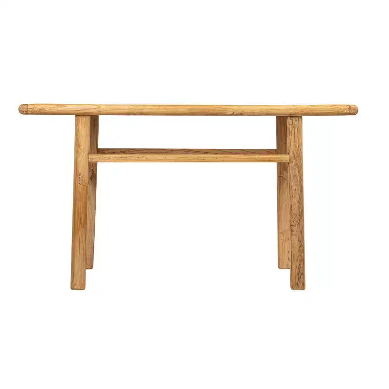 Tavolo Consolle Elm Wood Storied Home Naturale