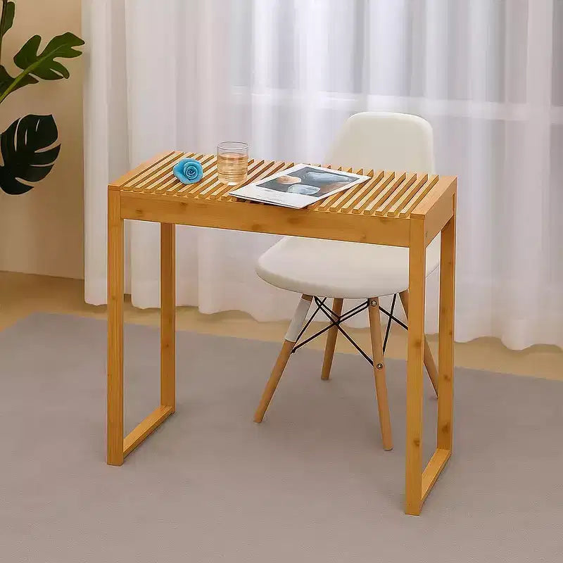Consolle da ingresso Cambridge Bamboo Natural - Proman Products: Design elegante e sottile per piccoli spazi, facile da pulire