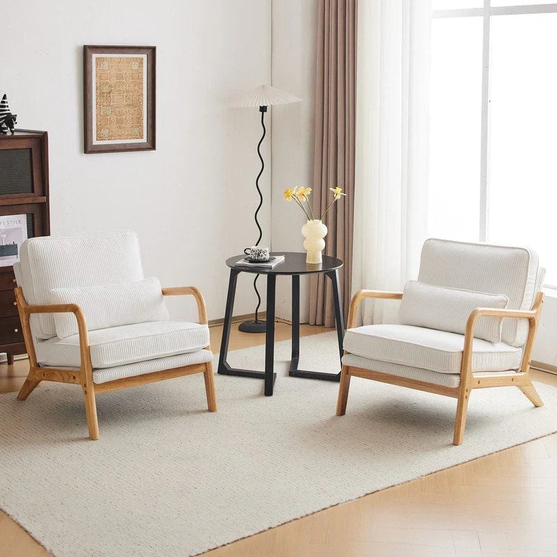 Mid Century Modern Upholstered Accent Chair