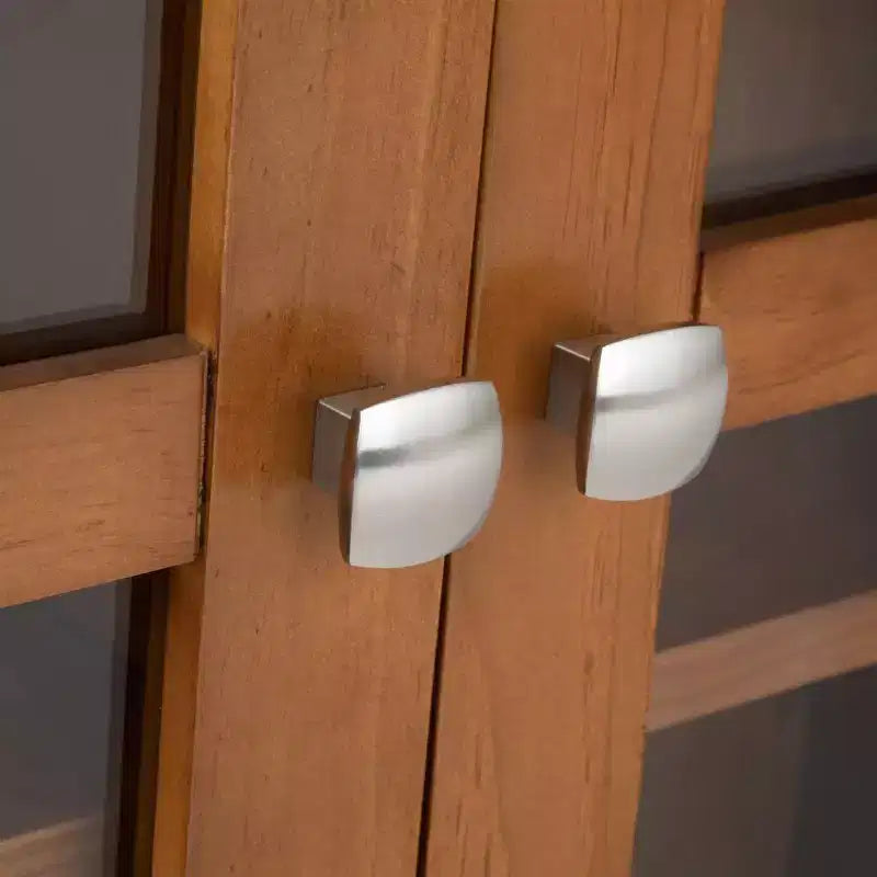Marrone Naturale Invecchiato / Castano / Grigio / Nero / Bianco / Blu – Mobile ingresso in legno massello con ante e cassetti, 2 ante 2 cassetti, Montaggio per 1 persona