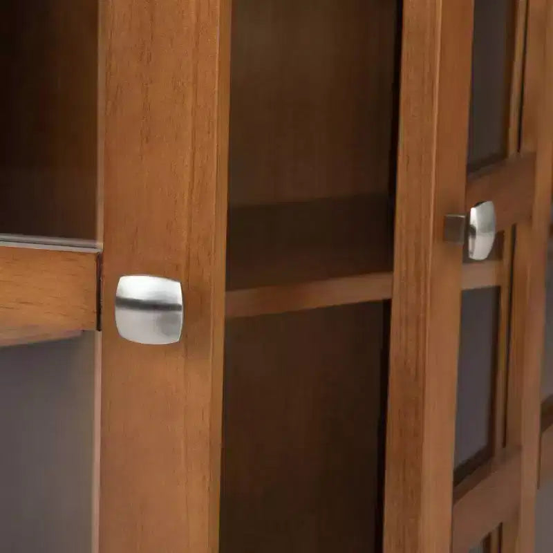 Marrone Naturale Invecchiato / Castano / Grigio / Nero / Bianco / Blu – Mobile ingresso in legno massello con ante e cassetti, 2 ante 2 cassetti, Montaggio per 1 persona