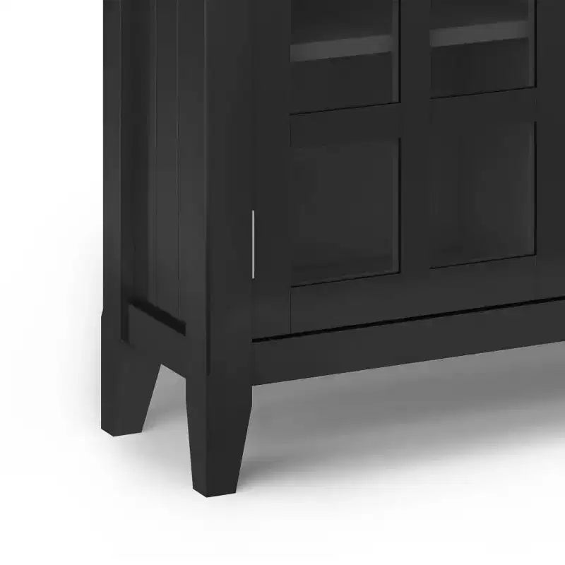 Marrone Naturale Invecchiato / Castano / Grigio / Nero / Bianco / Blu – Mobile ingresso in legno massello con ante e cassetti, 2 ante 2 cassetti, Montaggio per 1 persona