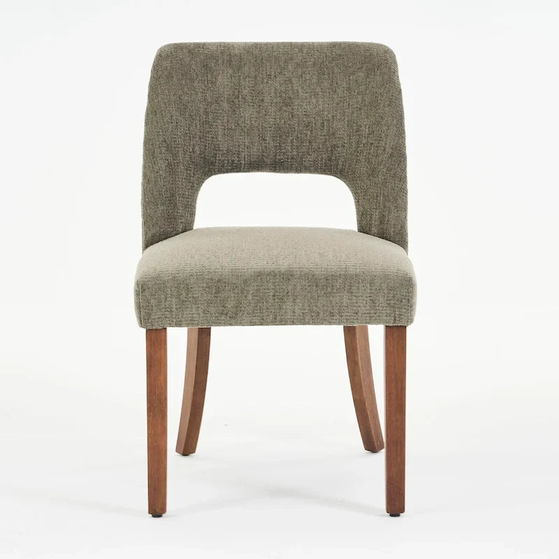 Set of 4 Fabric-upholstered Dining Chairs