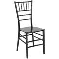 Sedia Chiavari impilabile in resina Nera / Champagne / Oro / Mogano / Oro rosa / Argento / Bianca – 1 posto