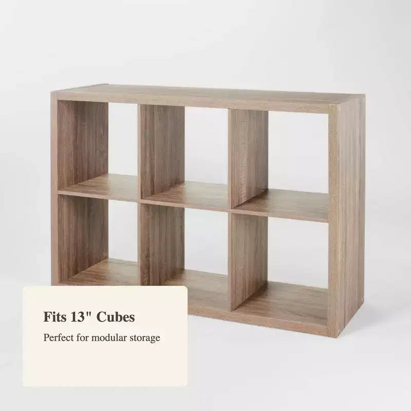 Libreria a 6 scomparti - Brightroom