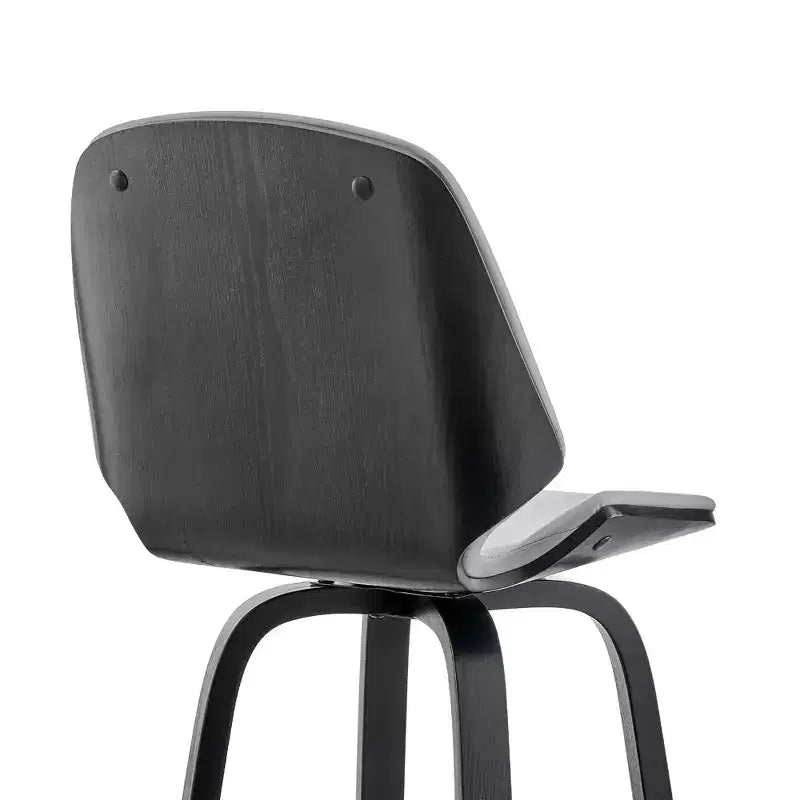 26 Arabela Sgabello da Bar Altezza Bancone con Sedile in Pelle - Armen Living