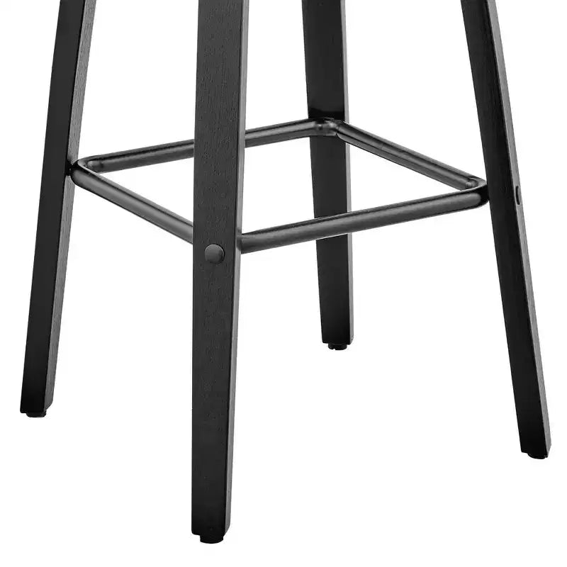 26 Arabela Sgabello da Bar Altezza Bancone con Sedile in Pelle - Armen Living