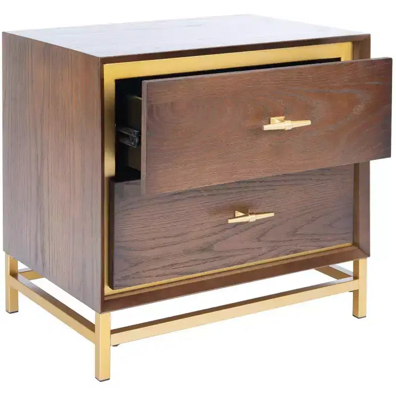 Comodino a 2 cassetti Fenno - NST6401 - Safavieh