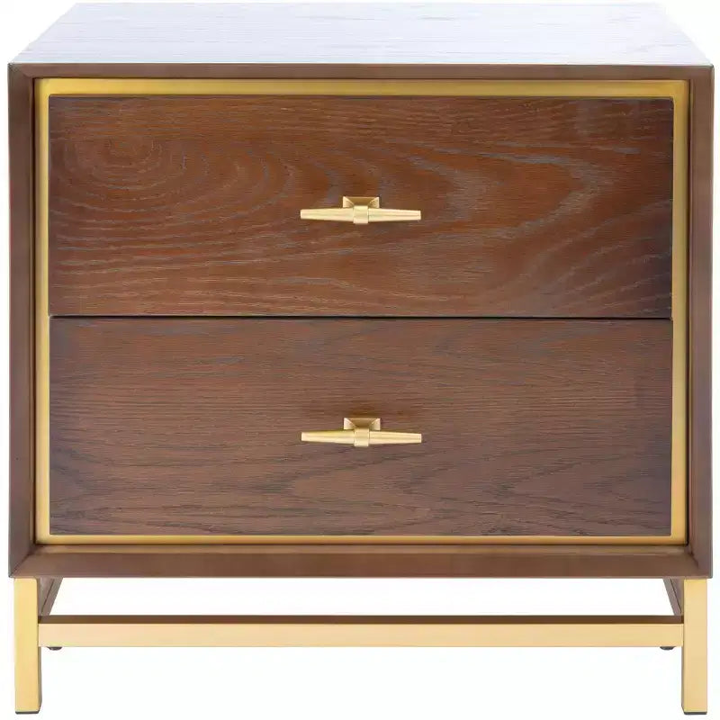 Comodino a 2 cassetti Fenno - NST6401 - Safavieh