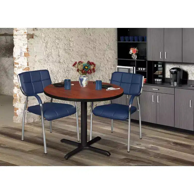 Tavolo da sala ricreativa Cain Round X Base - Regency
