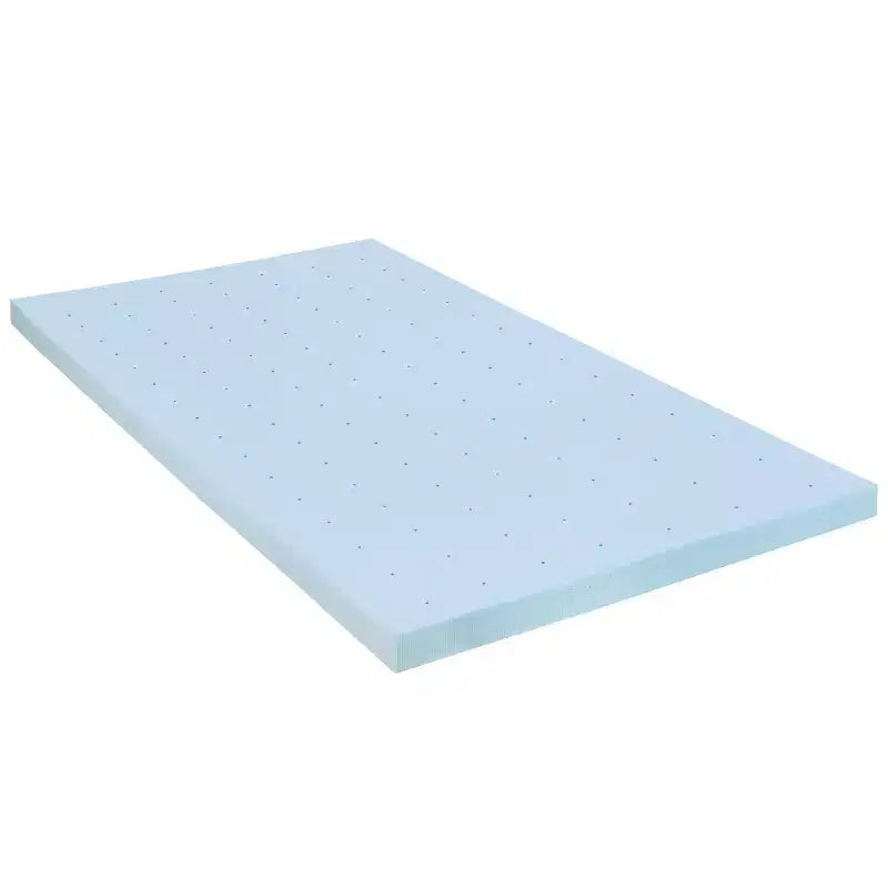 Flash Furniture Telaio Letto a Piattaforma in Metallo da 14 Pollici con Materasso a Molle Insacchettate da 10 Pollici in Scatola e Topper in Memory Foam Gel Refrigerante da 2 Pollici