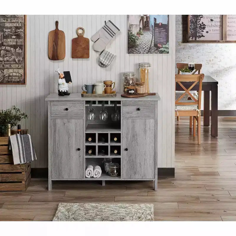 24/7 Shop At Home Credenza Multi Contenitore Ridsley