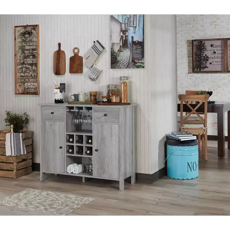 24/7 Shop At Home Credenza Multi Contenitore Ridsley