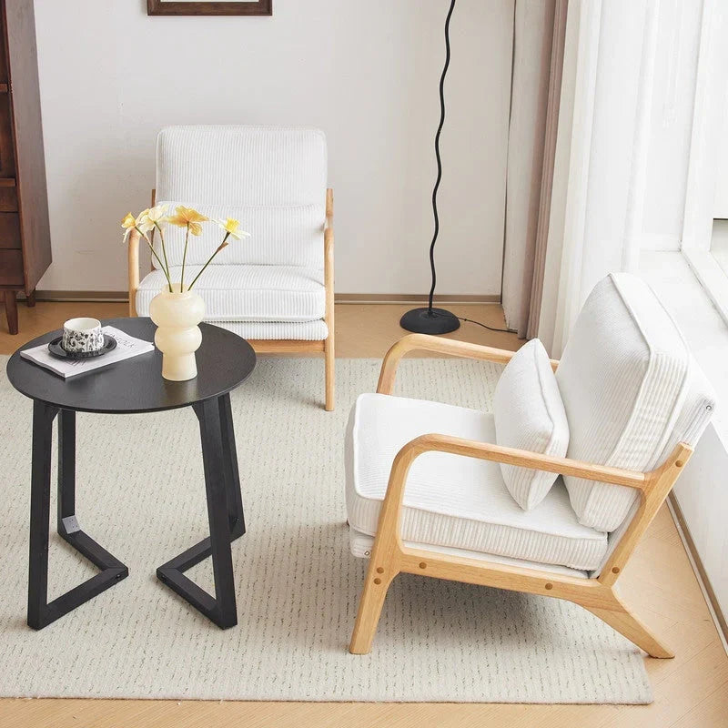 Mid Century Modern Upholstered Accent Chair