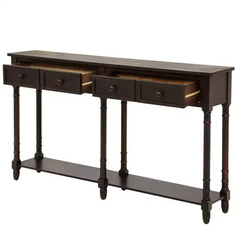 Consolle con due cassetti e ripiano inferiore - ModernLuxe