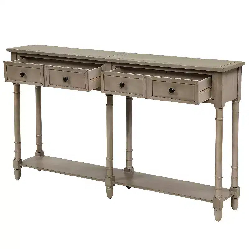 Consolle con due cassetti e ripiano inferiore - ModernLuxe