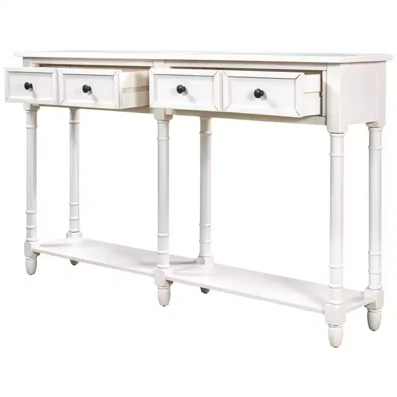 Consolle con due cassetti e ripiano inferiore - ModernLuxe