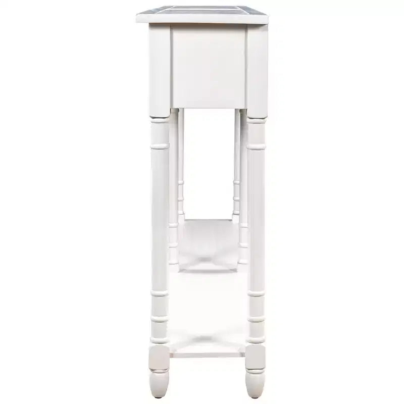 Consolle con due cassetti e ripiano inferiore - ModernLuxe