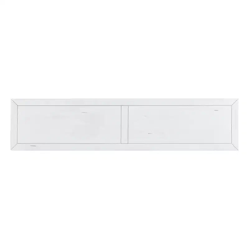 Consolle/Tavolo da divano da 63W con cassetti portaoggetti e ripiano inferiore 4Q - ModernLuxe