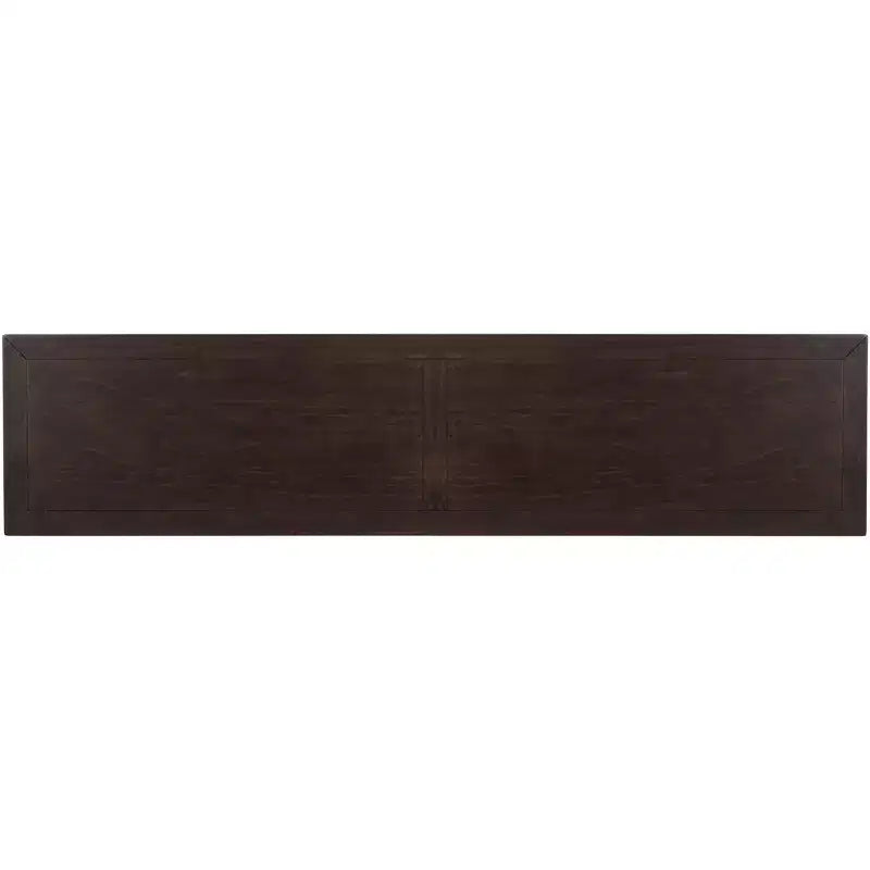 Consolle/Tavolo da divano da 63W con cassetti portaoggetti e ripiano inferiore 4Q - ModernLuxe