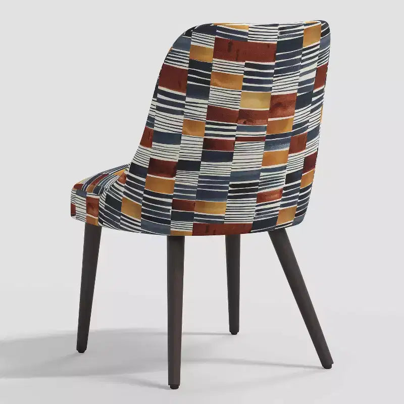 Sedia da pranzo moderna Geller con geometria - Threshold