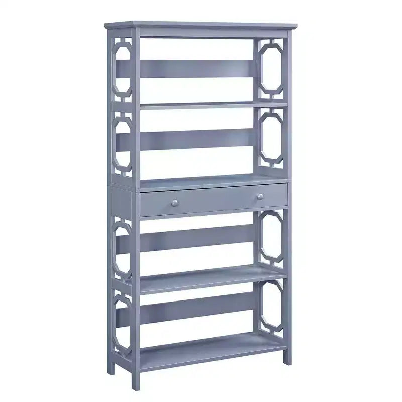 59,75 Omega Scaffale a 5 livelli con cassetto - Breighton Home