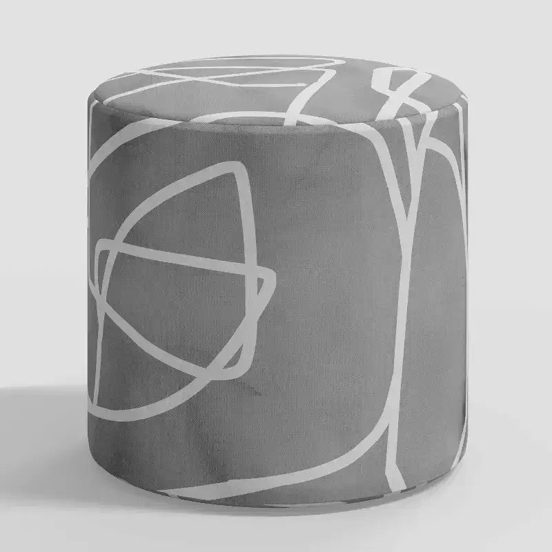Skyline Furniture Pouf Rotondo Thalia Fantasia