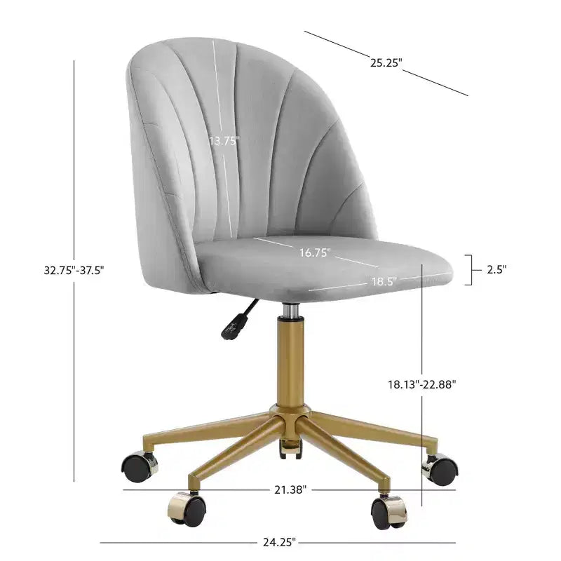 Sedia da Scrivania Athena - Linon