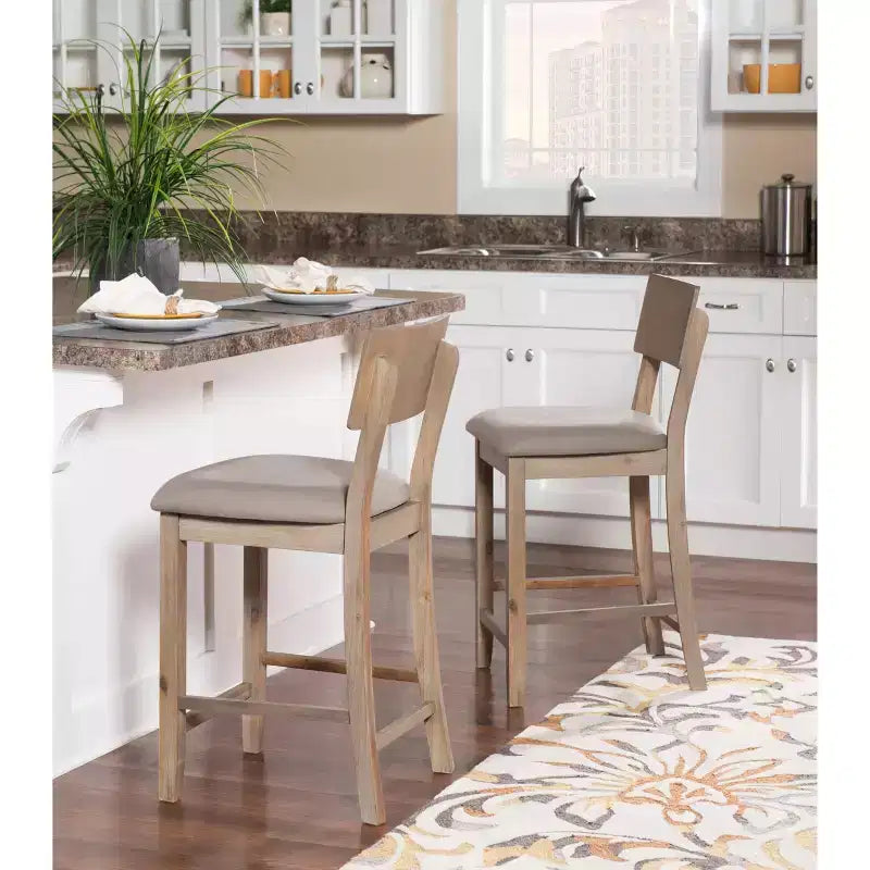Sgabello da bar Jordan Counter Height 24 - Linon