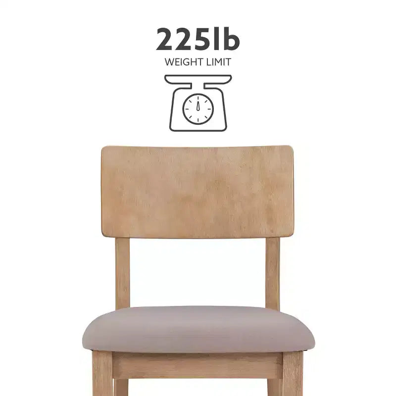 Sgabello da bar Jordan Counter Height 24 - Linon