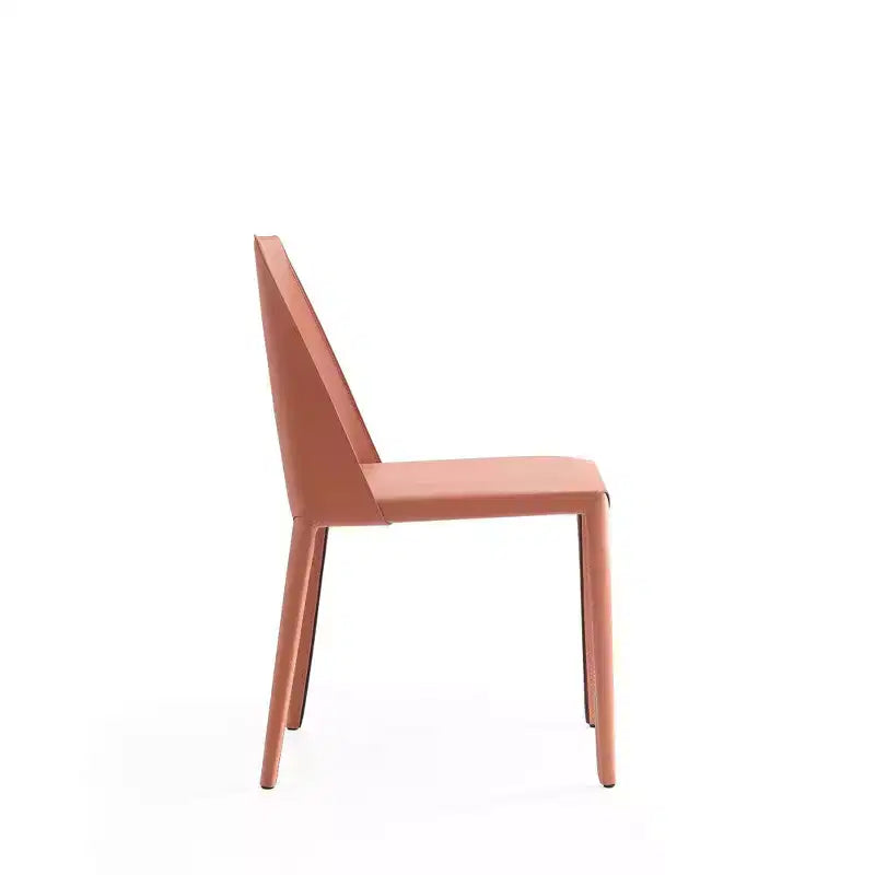 Set di 2 sedie da pranzo in pelle Paris Saddle - Manhattan Comfort