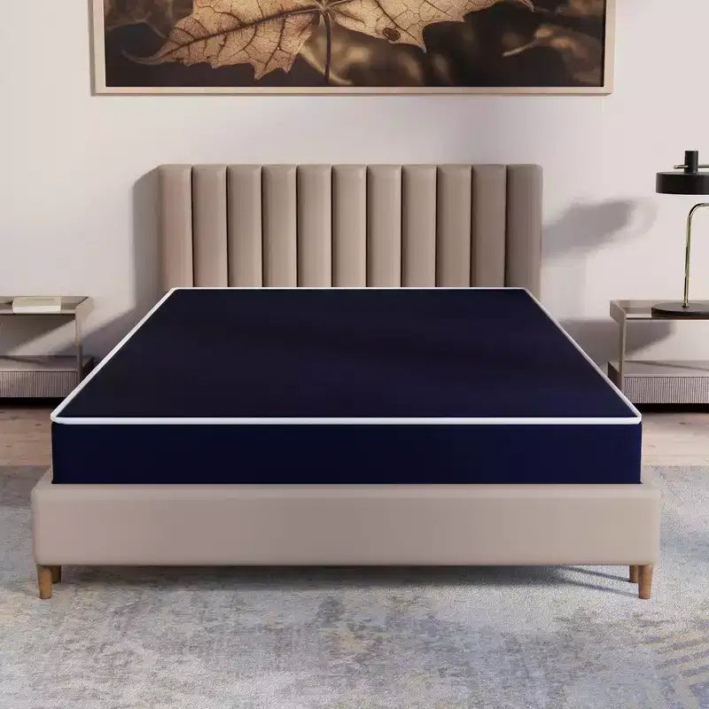 Continental Sleep, materasso 7" medio-rigido impermeabile in nylon vinile bifacciale, silenzioso, sensazione di morbida nuvola,