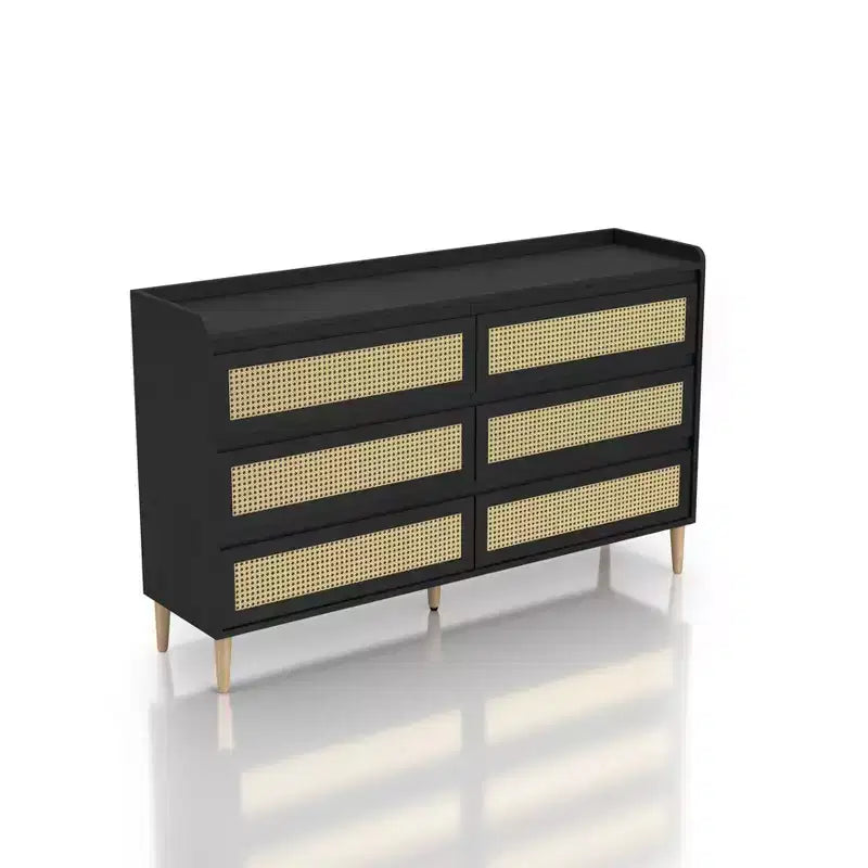 Comodino a 6 cassetti Warren 63 - miBasics