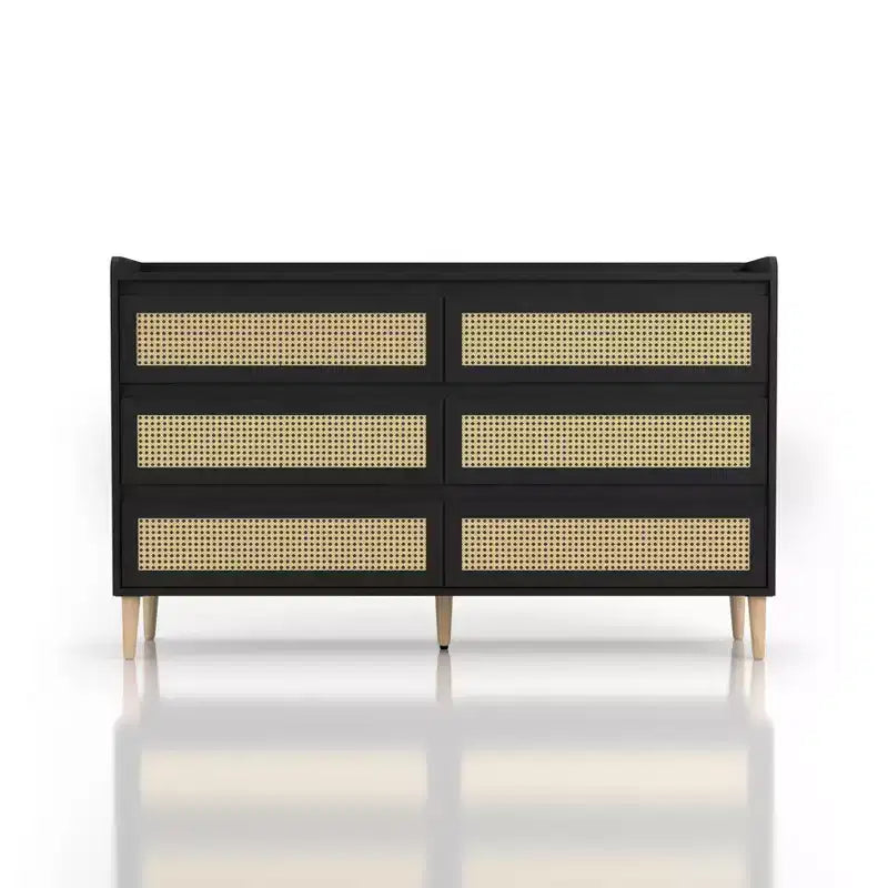 Comodino a 6 cassetti Warren 63 - miBasics