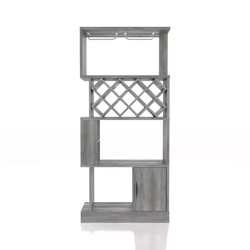 Mobile bar 24/7 Shop At Home Wellster con spazio per 11 bottiglie di vino e portabicchieri