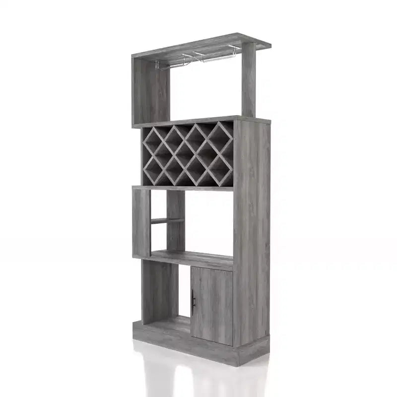 Mobile bar 24/7 Shop At Home Wellster con spazio per 11 bottiglie di vino e portabicchieri