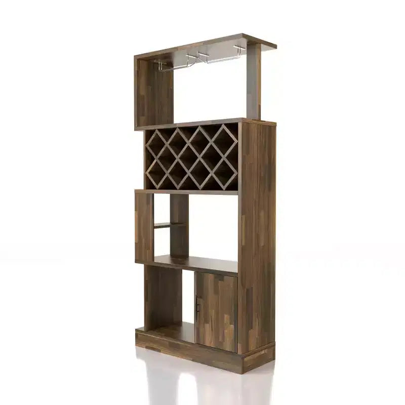 Mobile bar 24/7 Shop At Home Wellster con spazio per 11 bottiglie di vino e portabicchieri