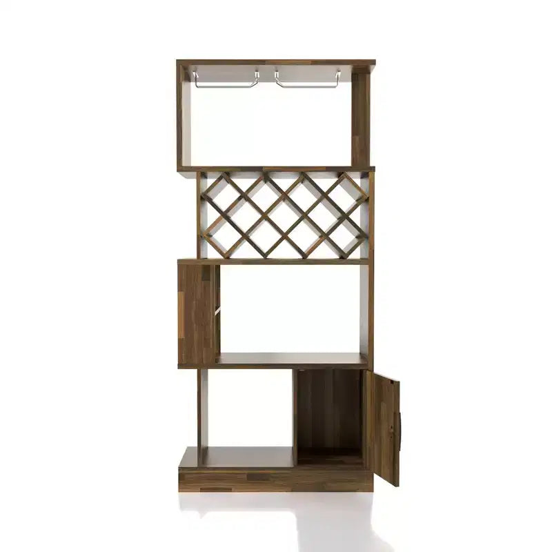 Mobile bar 24/7 Shop At Home Wellster con spazio per 11 bottiglie di vino e portabicchieri