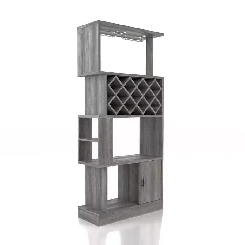Mobile bar 24/7 Shop At Home Wellster con spazio per 11 bottiglie di vino e portabicchieri