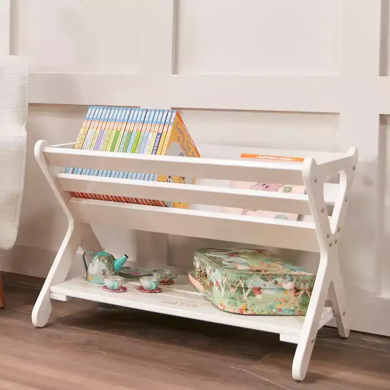 ECR4Kids Scaffale portagiochi in legno con ripiano inferiore, Mobile per bambini, Mobile per bambini