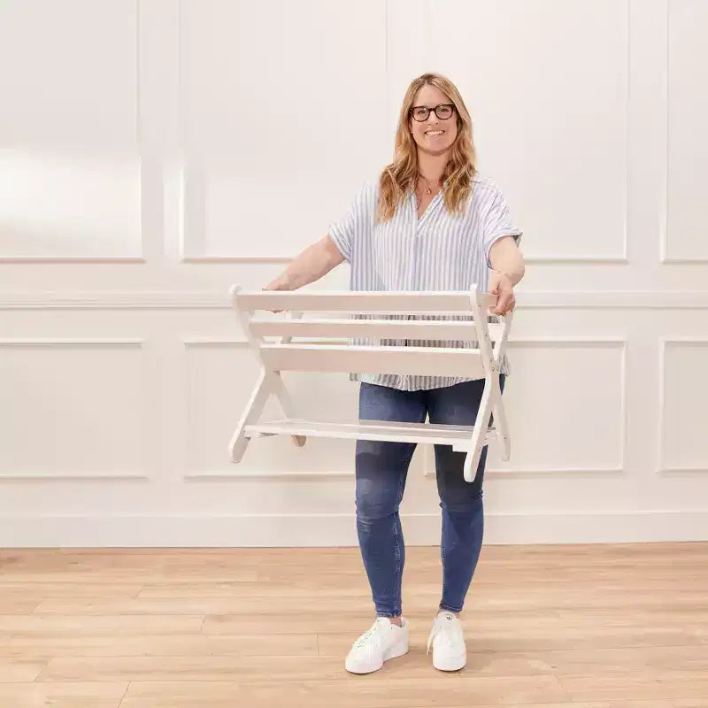 ECR4Kids Scaffale portagiochi in legno con ripiano inferiore, Mobile per bambini, Mobile per bambini