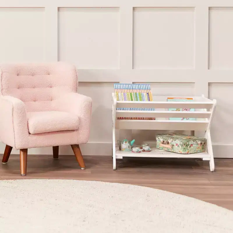 ECR4Kids Scaffale portagiochi in legno con ripiano inferiore, Mobile per bambini, Mobile per bambini