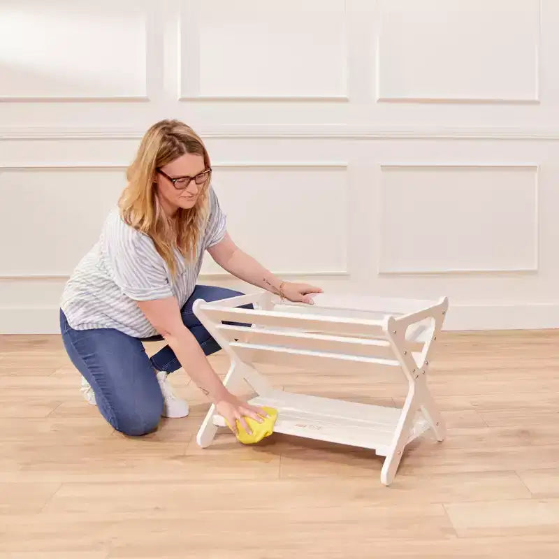 ECR4Kids Scaffale portagiochi in legno con ripiano inferiore, Mobile per bambini, Mobile per bambini