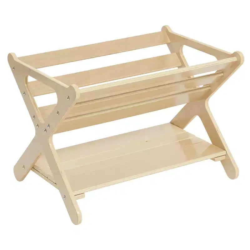 ECR4Kids Scaffale portagiochi in legno con ripiano inferiore, Mobile per bambini, Mobile per bambini