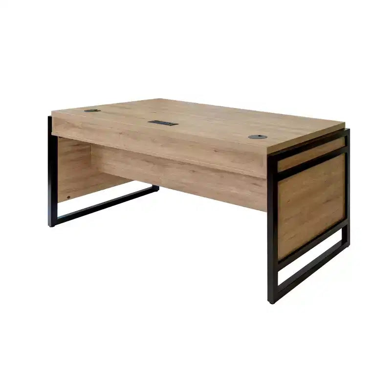 Scrivania da ufficio Mason Modern in laminato di legno - Martin Furniture