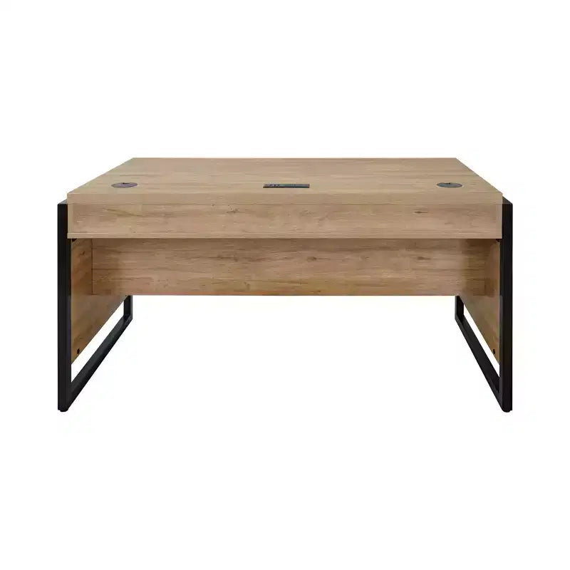 Scrivania da ufficio Mason Modern in laminato di legno - Martin Furniture