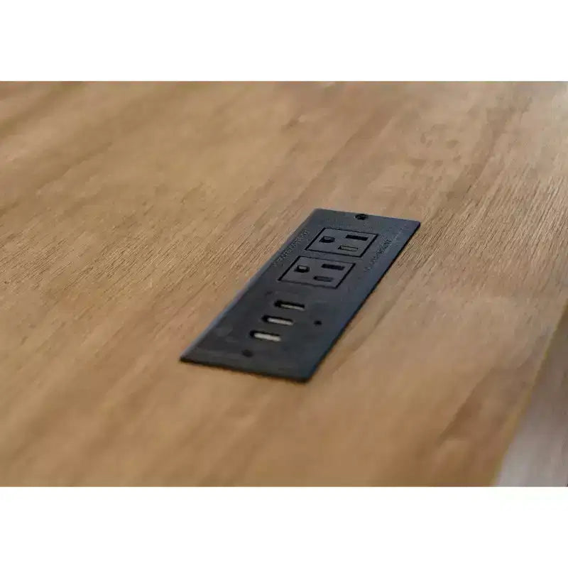 Scrivania da ufficio Mason Modern in laminato di legno - Martin Furniture